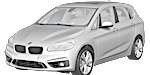 BMW F45 C2CAE Fault Code